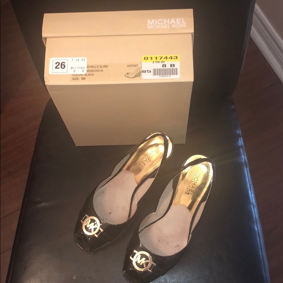 Michael Kors wedges shoes size 8 - Picture 2 of 6